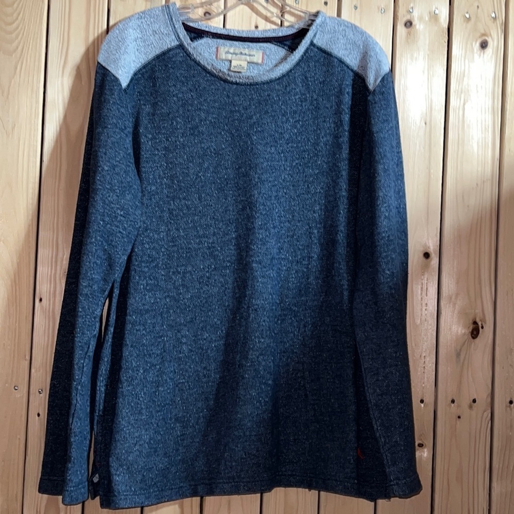 Tommy Bahama Lt Gray/Dark Gray Sweatshirt L